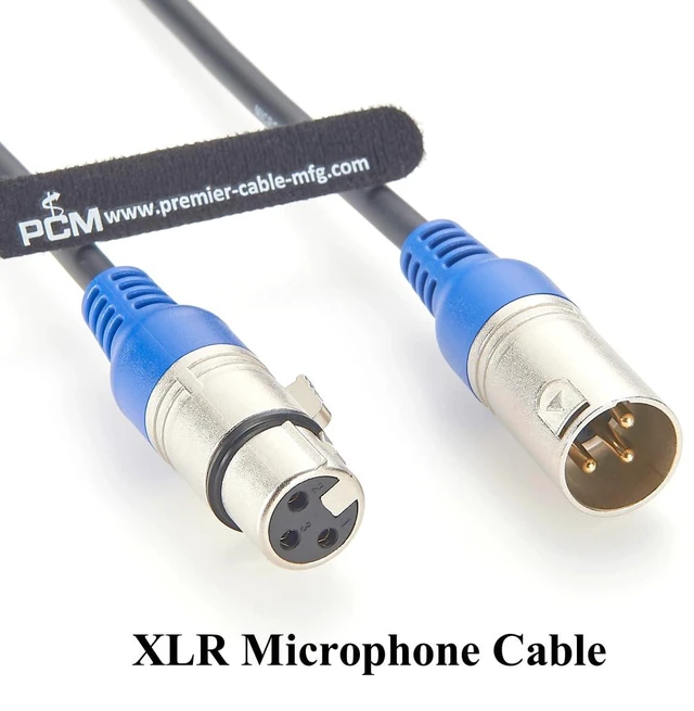 Alt view image 3 of 6 - XLR Microphone Cable DMX512 XLR 3 Pin Male to Female Extension Cable Dimmer Dongle for Stage Lighting, Mixer, Speaker, Audio, Moving Head (0.5M/1.64FT)
