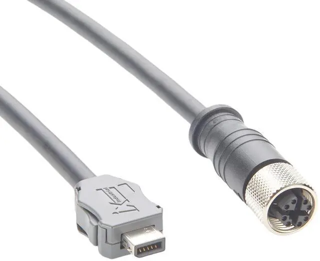 Main image of IX40G-A-10S-CV(7.0) IX A Key to M12 X Code 8Pin Female Cable IX 10Pin Type A to M12 Industrial Cat6A Ethernet 10Gbps Shielded for Industrial Camera Machine Vision(2M/6.6FT) (Female)