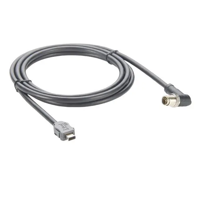 Alt view image 3 of 5 - IX40G-A-10S-CV(7.0) IX A Key to M12 X Code 8Pin Male Cable IX 10Pin Type A to M12 Industrial Cat6A Ethernet 10Gbps Shielded for Industrial Camera Machine Vision(2M/6.6FT) (Right Angle Male)