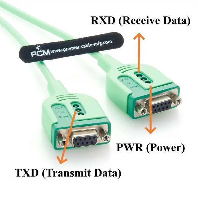 Alt view image 4 of 7 - USB-A & USB-C to RS232 Serial Adapter Cable USB to Dual DB9 Female COM Port Converter with FTDI FT232RNL Chip for PLC, CNC Machines, Modem, POS (DB9 Female, 0.6m)