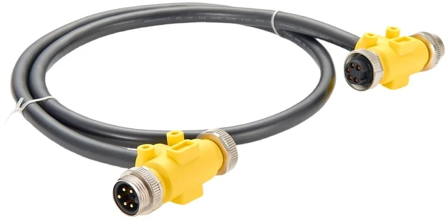 Main image of 4 Way Mini-Change 7/8"-16UNF H Type Connector Cable 7/8" 5Pin Male to Female Backbone H Y Splitter Cable Multi-Port Distributor for DeviceNet CANopen CANbus NMEA 2000(1M/3.28FT)