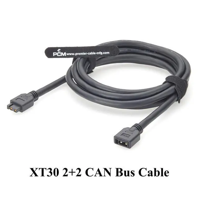 Alt view image 7 of 7 - XT30 2+2 Male to Female Extension Cable Hybrid Power & Signal Cable for CAN Bus, Smart Battery, BMS, Robotics, UAV, AGV, 3D Printer (2M/6.6FT)