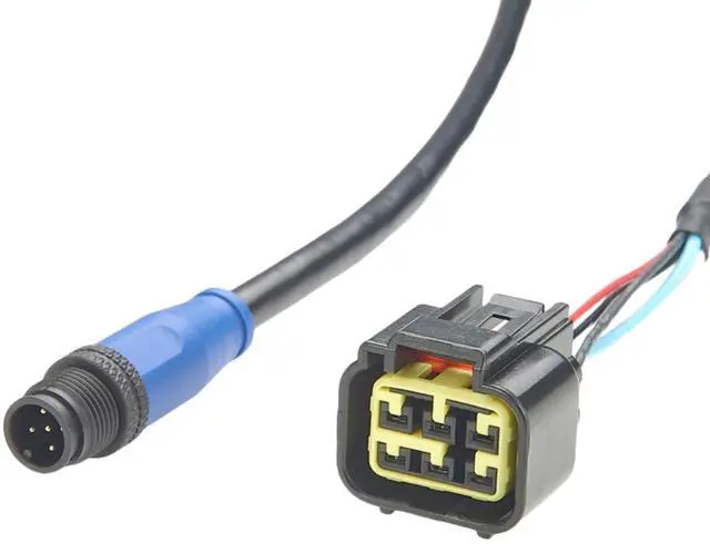 Main image of NMEA 2000 N2k 6Pin Engine Interface Cable M12 5Pin to 6Pin Engine 06653-ZZ3-760HE for Lowrance Simrad B&G Navico & Garmin Networks(1M/3.28FT) (Cable)