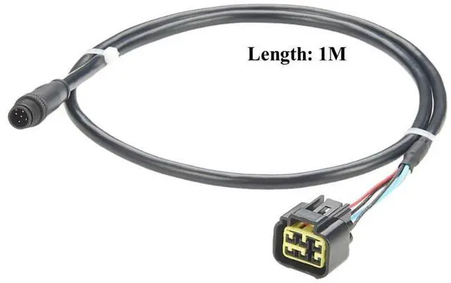 Alt view image 3 of 4 - NMEA 2000 N2k 6Pin Engine Interface Cable M12 5Pin to 6Pin Engine 06653-ZZ3-760HE for Lowrance Simrad B&G Navico & Garmin Networks(1M/3.28FT) (Cable)