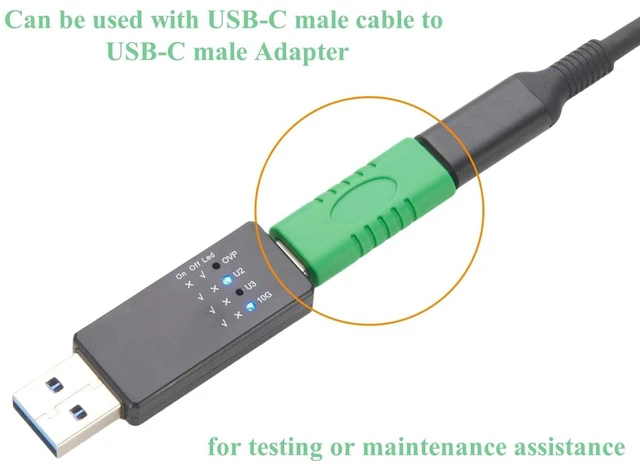 Alt view image 5 of 7 - USB C Coupler Female to Female Adapter USB 3.1 Type C Extender USB 3.1 Gen 2 Gender Changer Converter Connector 10G Data Transfer PD 100W for USB HUB Laptop Tablet (5PCS)