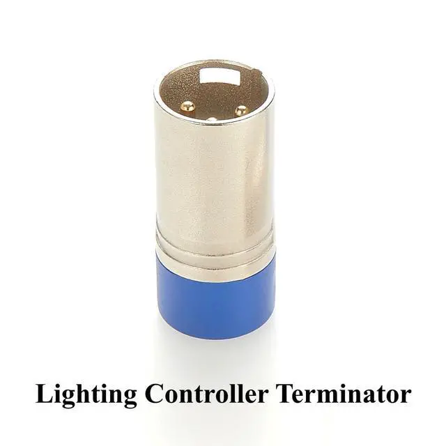 Alt view image 5 of 6 - XLR 3Pin DMX512 Terminator 120 Ohm XLR Male Signal Stabilizer DMX End of Line Termination Resistor for Stage Lighting Controller, DJ Light Party, LED Par Lights, Moving Head (3Pin)