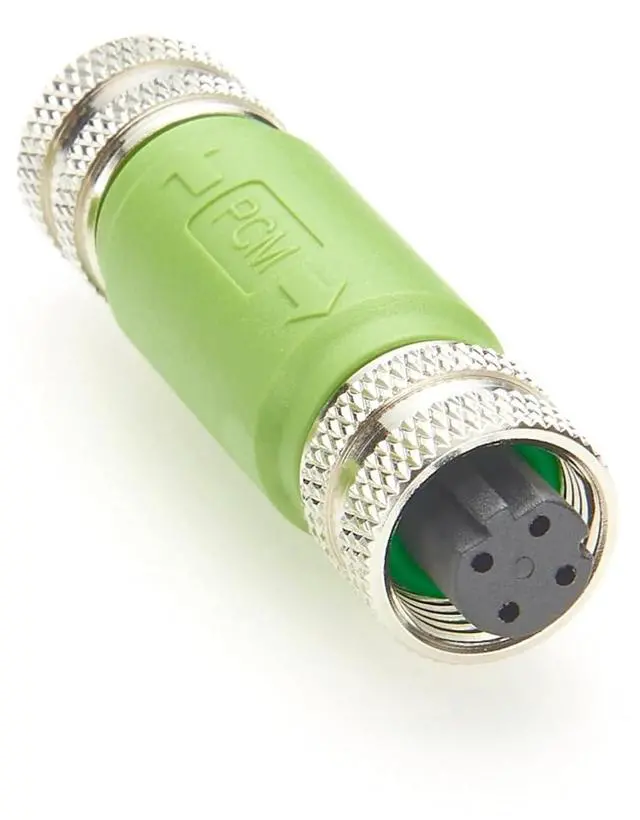 Main image of Profinet M12 D Code 4 Pin Female to Female Inline Coupler 100Mbps Cat5e Ethernet Shielded Gender Changer IP67 Feedthrough Circular Socket for EtherNet/IP, EtherCAT, Modbus TCP (1PCS)
