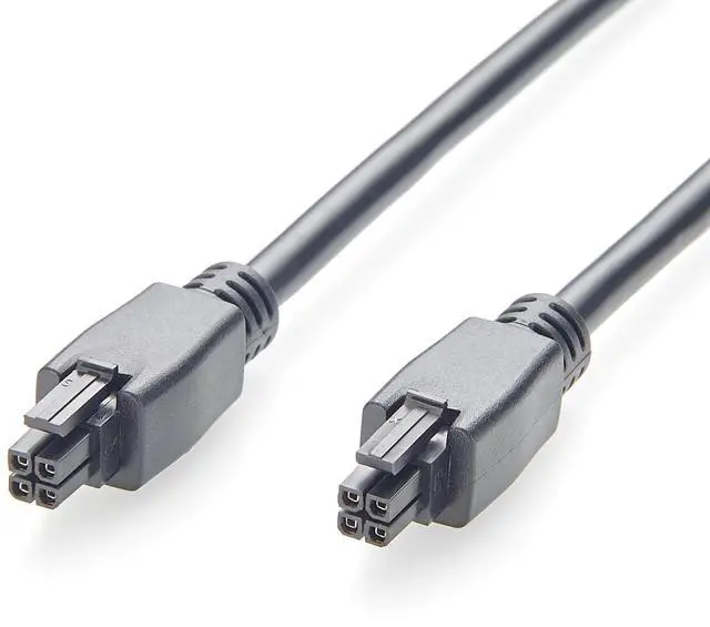 Main image of 43025-0400 Micro-Fit 3.0 Receptacle Cable Assembly Dual Row 4Pin Micro-Fit 3.0 Female to Female Power and Signal Cable Compatible with 2451320420 (1PC, 2M/6.6FT)