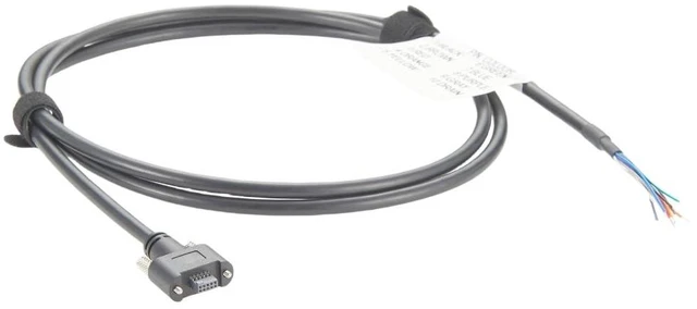 Alt view image 7 of 7 - Compatible with SAMTEC ISDF-05-D 10Pin Female to Tinned Flying Leads Industrial Camera GPIO Power I/O Trigger Cable for GigE Camera (1.5M/4.92FT)