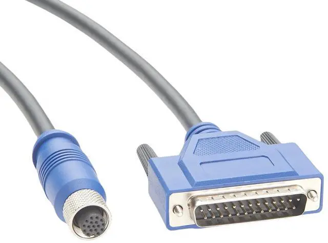 Main image of M12 17Pin to DB25 Connector Cable High Flex D-Sub 25Pin Male GPIO Cable Compatible Datalogic Matrix CAB-DS03-S CAB-DS05-S M12-IP67 TO CBX 93A050059 93A050060 for Barcode Scanners (3M/9.84FT)