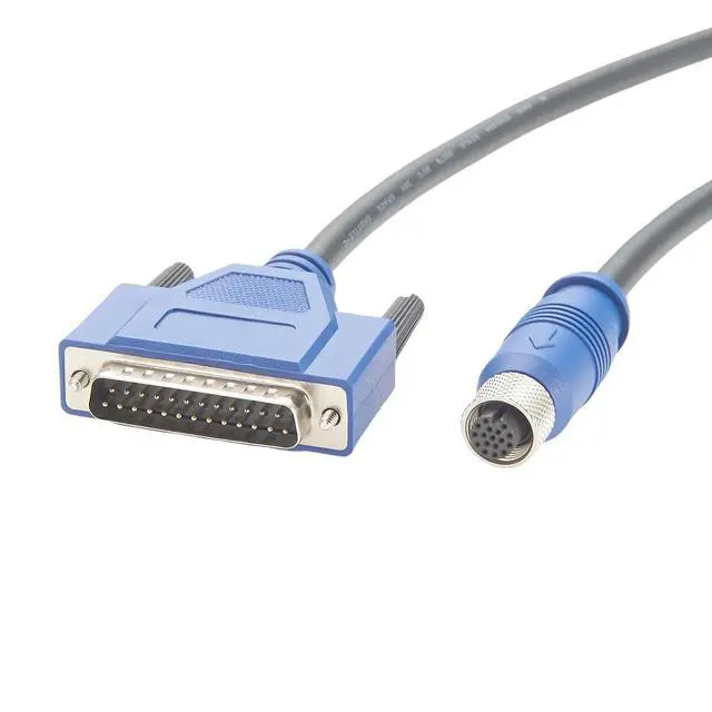 Alt view image 4 of 6 - M12 17Pin to DB25 Connector Cable High Flex D-Sub 25Pin Male GPIO Cable Compatible Datalogic Matrix CAB-DS03-S CAB-DS05-S M12-IP67 TO CBX 93A050059 93A050060 for Barcode Scanners (3M/9.84FT)