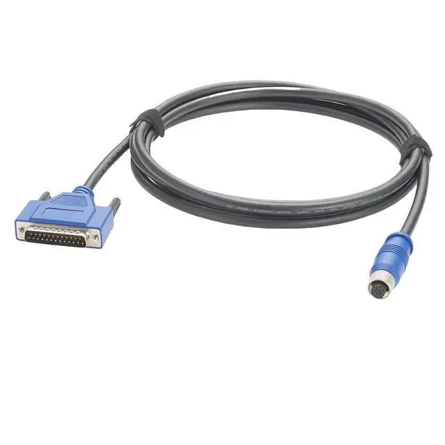 Alt view image 2 of 6 - M12 17Pin to DB25 Connector Cable High Flex D-Sub 25Pin Male GPIO Cable Compatible Datalogic Matrix CAB-DS03-S CAB-DS05-S M12-IP67 TO CBX 93A050059 93A050060 for Barcode Scanners (3M/9.84FT)