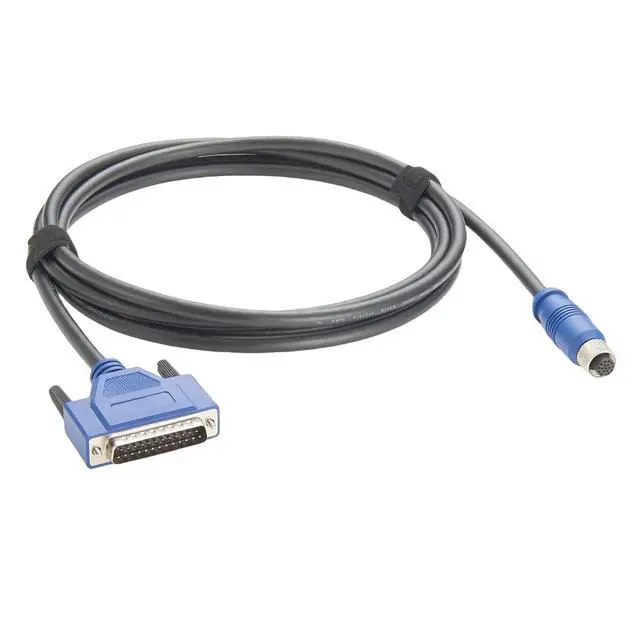 Alt view image 3 of 6 - M12 17Pin to DB25 Connector Cable High Flex D-Sub 25Pin Male GPIO Cable Compatible Datalogic Matrix CAB-DS03-S CAB-DS05-S M12-IP67 TO CBX 93A050059 93A050060 for Barcode Scanners (3M/9.84FT)