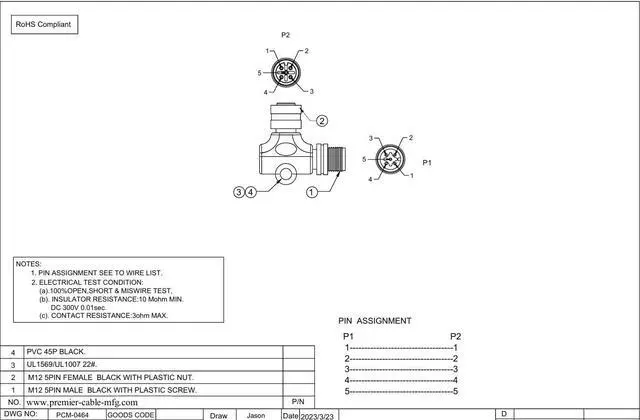 Alt view image 5 of 5 - Right Angle NMEA2000 N2k L Connector L Type M12 Male to Female L Splitter Adapter Marine Drop Backbone T Connector for DeviceNet CANOpen Can Bus Garmin Lowrance Simrad B&G Navico Maretron (Metal)