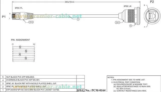 Alt view image 6 of 7 - Profinet RJ45 8P8C Male to Female Extension Cable Flush Panel Mount 1Gbps Cat5e Ethernet LAN Network Cable for Stage Light, Router, PC, Camera(0.3M/1FT)