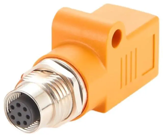 Main image of RJ45 to M12 A Coded 8Pin Adapter IP67 Waterproof Female to Female Panel Mount Bulkhead Connector Socket Circular Connector for Industrial Camera Sensor (M12 Female to RJ45 Straight)