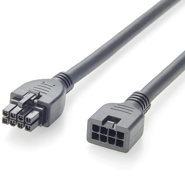 Main image of Mini-Fit Jr. 4.2mm 8Pin Male to Female Extension Cable Dual Row 8 Circuits Power & Signal Cable Compatible with 39-01-3083 to 39-01-2080 (5PCS, 2M/6.6FT)