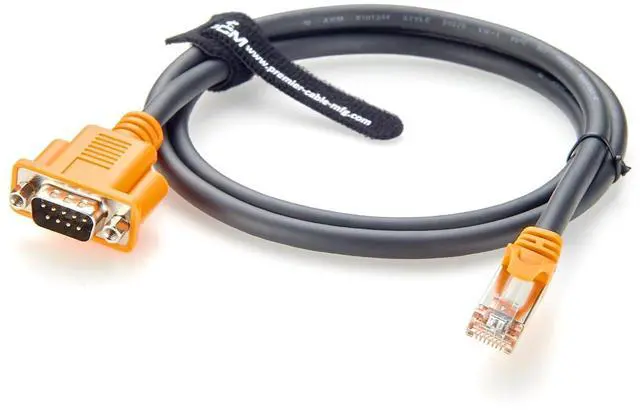 Main image of USB to CAN II Sub DB9 to RJ45 Adapter Cable CAN Bus to Cat5e Ethernet Gateway Cable for CANopen Controllers, PLCs, CAN Analyzer(1M/3.28FT)