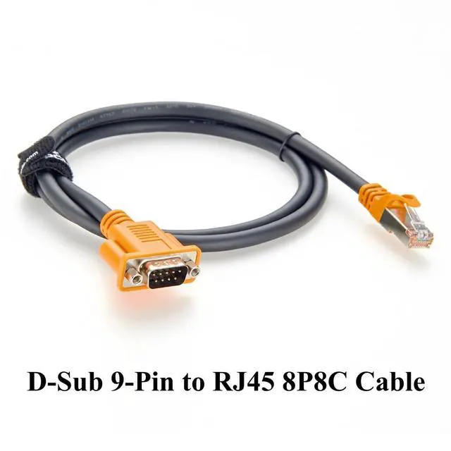 Alt view image 5 of 6 - USB to CAN II Sub DB9 to RJ45 Adapter Cable CAN Bus to Cat5e Ethernet Gateway Cable for CANopen Controllers, PLCs, CAN Analyzer(1M/3.28FT)