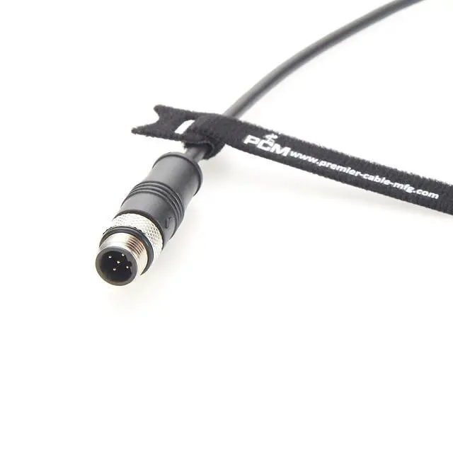 Alt view image 4 of 7 - IP67 Industrial USB 3.0 Connection Cable USB A Female Socket to M12 5Pin B Code Male Flush Panel Mount Bulkhead Cable Compatible with IFM EC2099 for PDM360 NG Module,HMI,Control Panel (0.5M/1.64FT)
