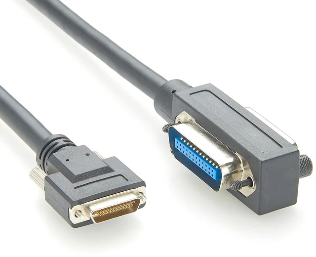 Main image of Micro D-Sub 25Pin Female to GPIB Cable GPIB IEE488 Micro DB25 Cable for PZ2100A Compatible PX0114A, PX0110A, Y1260A, 183285-02, 183285-01(2M/6.6FT)
