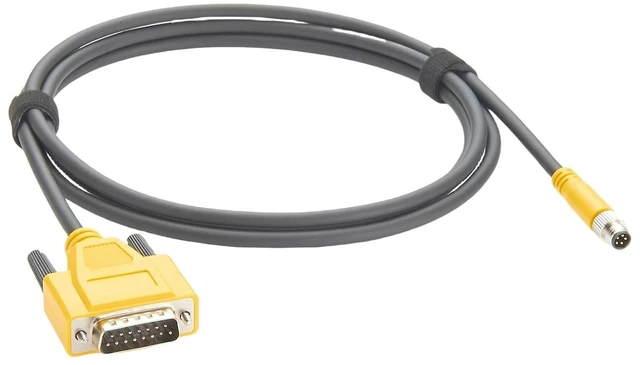 Alt view image 2 of 6 - M8 5Pin B Code to DB15 I/O Module Cable High Flex Industrial Camera Cable Compatible Cognex CCB-M8DSIO-02 CCB-M8DSIO-05 in-Sight 8000 Micro Series ISM1100-01 (2M/6.6FT)