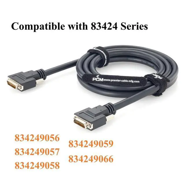Alt view image 3 of 7 - Micro-D 25 Pin Micro DB25 Female to Female Cable for LXI DIO Trigger