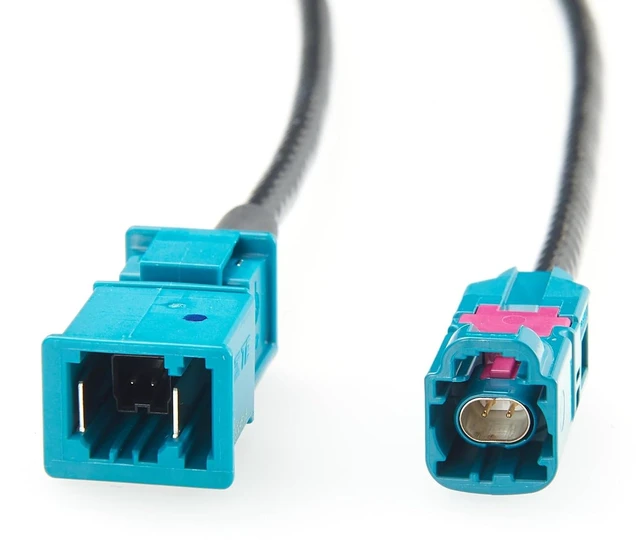 Main image of Rosenberger H-MTD Male E6S10A-1BZZ5-Z to TE MATEnet Male 2302461-9 Automotive Ethernet Cable 1Gbps 100/1000BASE-T1 Shielded Wire Harness for ADAS, Camera, Infotainment(2M/6.6FT)