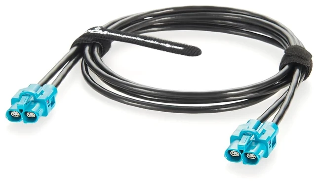 Main image of Original Rosenberger H-MTD Automotive Ethernet Cable Harness 10Gbps E6K10B-1CAZ5-Z Dual Cavity Female to Female Cable for ADAS, IVI, Telematics(1M/3.28FT)