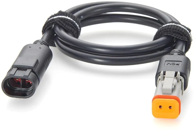 Main image of 2 Pin Deutsch DT Female to AMP Superseal 1.5 Male Cable Automotive Wire Harness DT06-2S to 282104-1 (1M/3.28FT)