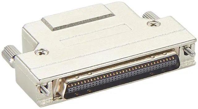 Main image of HPCN 68 Pin Male Connector SCSI MDR 68 Pin Connector 1.27mm Pitch Solder Type with Metal Shield Shell