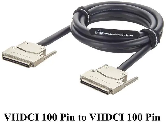 Alt view image 5 of 7 - VHDCI 100 Pin SCSI Cable Male to Male for RAID Storage, Data Acquisition (2M/6.6FT)