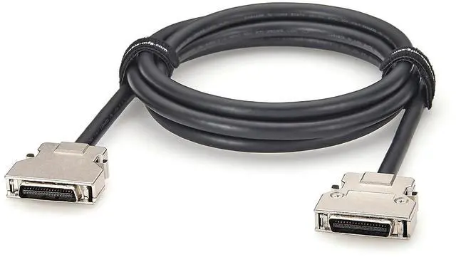 Main image of HPCN 36 Pin MDR SCSI Cable HPCN36 Male to Male IDC Shielded Signal Cable Compatible with 10136-6000EC (2M/6.6FT)
