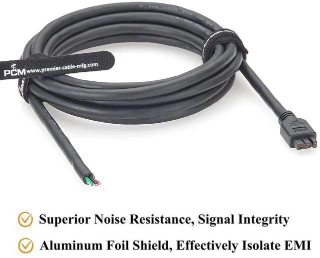 Alt view image 4 of 7 - XT30 2+2 CAN Bus Cable Shielded Power & Data Cable XT30 Female to Open End Wire for PwrCAN 13.2, 3D Printer, BTT EBB Toolhead, Robotics, Embedded Systems (3M/9.84FT)