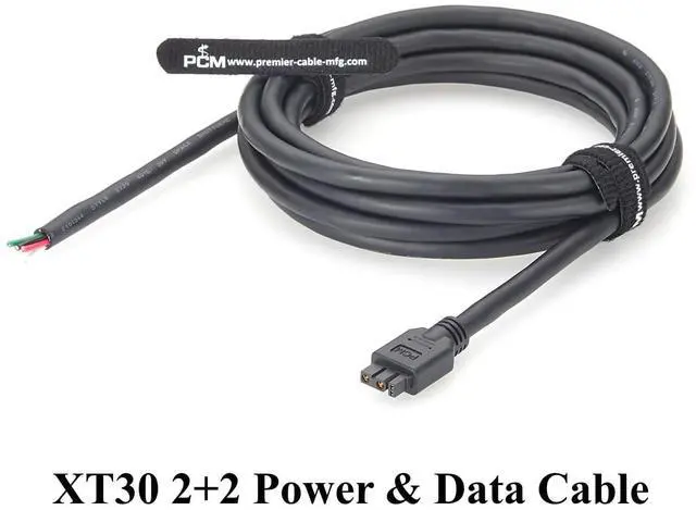 Alt view image 6 of 7 - XT30 2+2 CAN Bus Cable Shielded Power & Data Cable XT30 Female to Open End Wire for PwrCAN 13.2, 3D Printer, BTT EBB Toolhead, Robotics, Embedded Systems (3M/9.84FT)