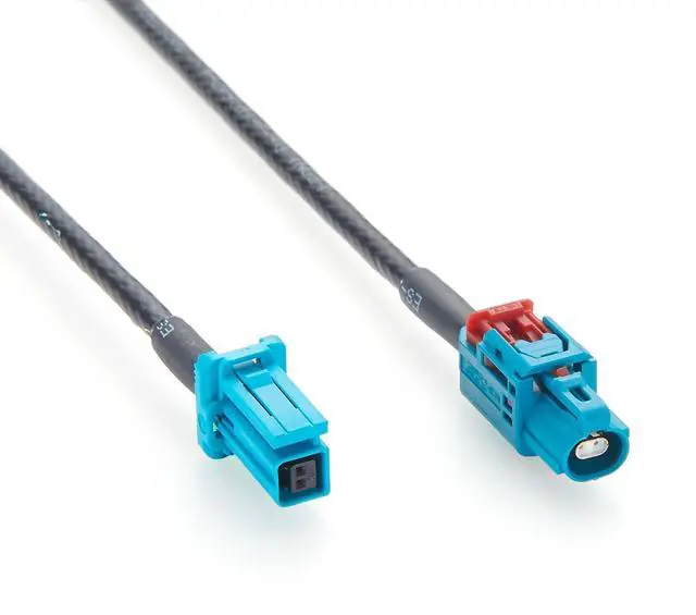 Main image of TE GEMnet Female to MATEnet Female Automotive Ethernet Cable 1-2368022-4 to 2302510-9 10Gbps 100/1000BASE-T1 Shielded Vehicle Network Cable for ADAS, ECU, Telematics, Infotainment(2M/6.6FT)