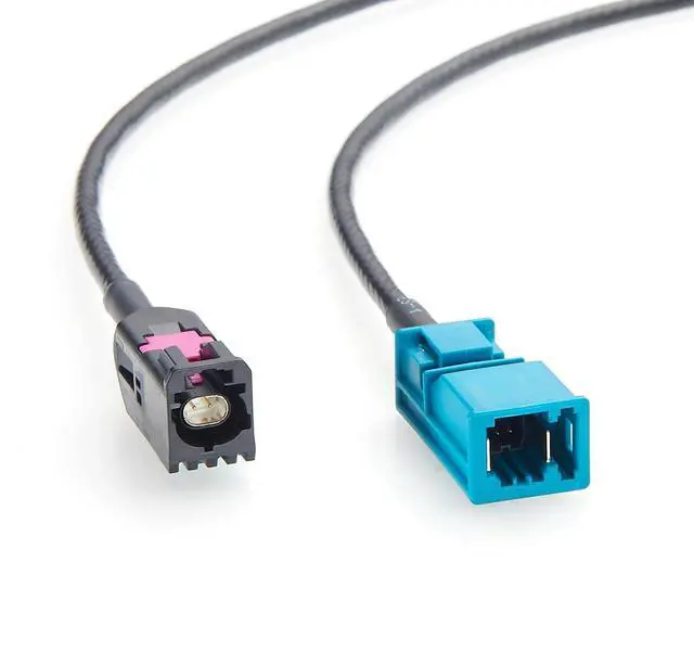Main image of TE GEMnet Male to MATEnet Male Automotive Ethernet Cable 100 Ohm 10Gbps 100/1000BASE-T1 Vehicle Network Cable 2368003-1 to 2302461-9 for ADAS Camera, Robotaxi, ECU, Infotainment, Telematics(2M/6.6FT)
