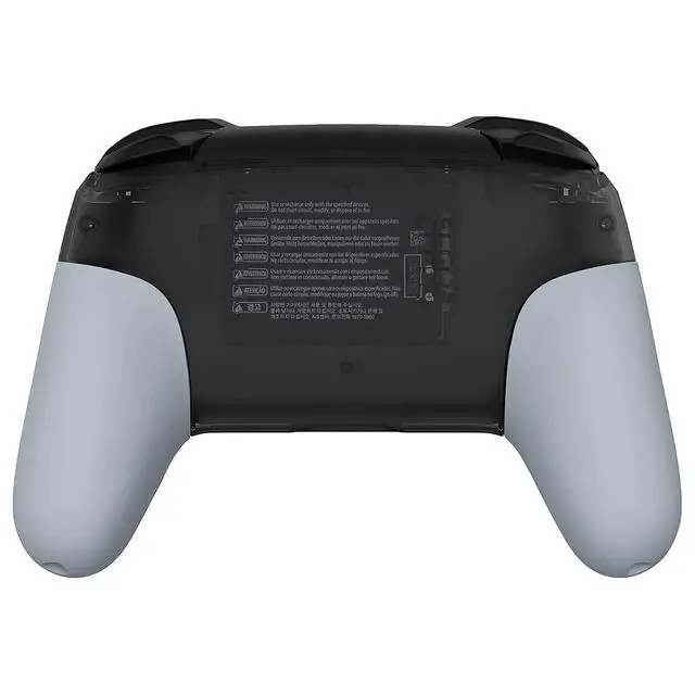 Alt view image 4 of 7 - New Hope Gray Replacement Handle Grips for Nintendo Switch Pro Controller, DIY Custom Hand Grip Shell for Nintendo Switch Pro Controller - Controller NOT Included @