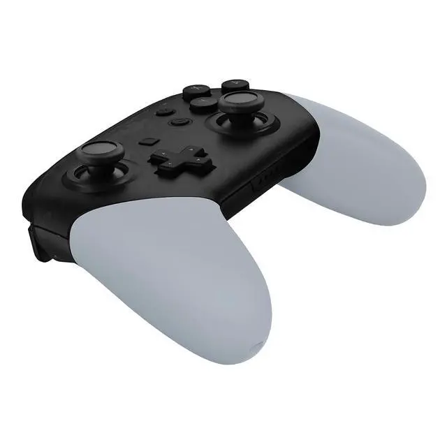 Alt view image 7 of 7 - New Hope Gray Replacement Handle Grips for Nintendo Switch Pro Controller, DIY Custom Hand Grip Shell for Nintendo Switch Pro Controller - Controller NOT Included @