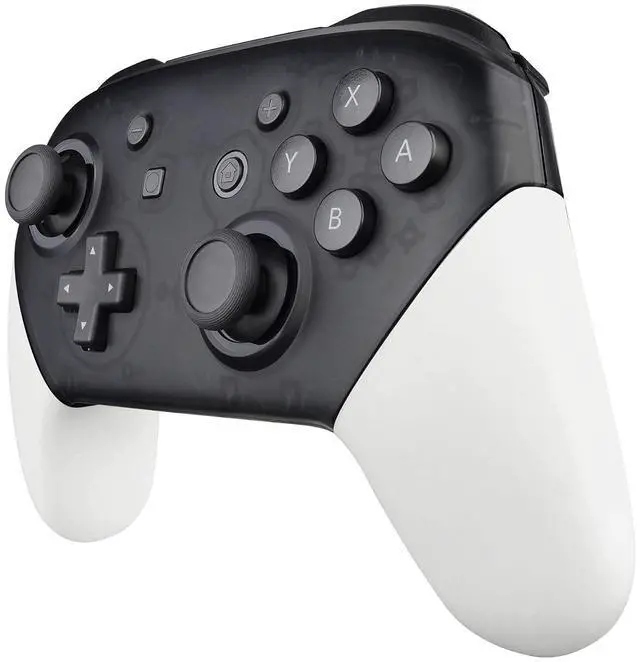 Main image of White Replacement Handle Grips for Nintendo Switch Pro Controller, DIY Custom Hand Grip Shell for Nintendo Switch Pro - Controller NOT Included @