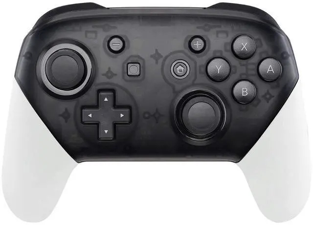 Alt view image 3 of 7 - White Replacement Handle Grips for Nintendo Switch Pro Controller, DIY Custom Hand Grip Shell for Nintendo Switch Pro - Controller NOT Included @