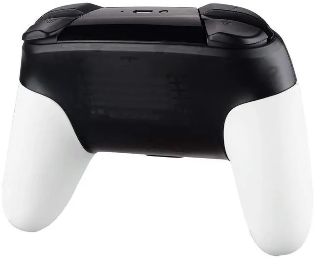 Alt view image 5 of 7 - White Replacement Handle Grips for Nintendo Switch Pro Controller, DIY Custom Hand Grip Shell for Nintendo Switch Pro - Controller NOT Included @