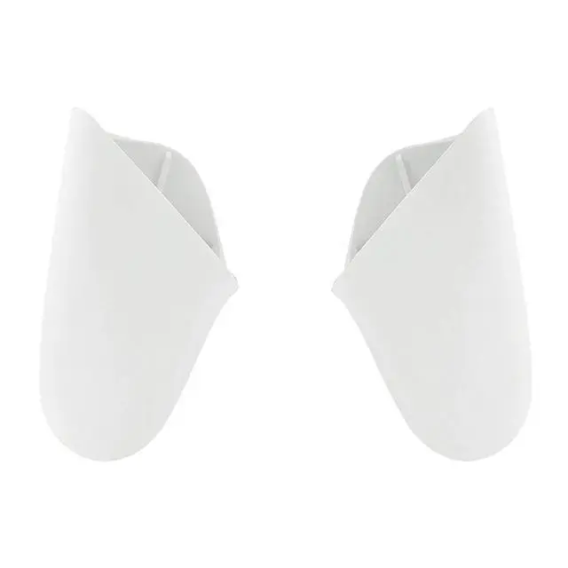 Alt view image 7 of 7 - White Replacement Handle Grips for Nintendo Switch Pro Controller, DIY Custom Hand Grip Shell for Nintendo Switch Pro - Controller NOT Included @