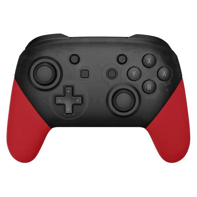 Alt view image 3 of 7 - Passion Red Replacement Handle Grips for Nintendo Switch Pro Controller, Soft Touch DIY Hand Grip Shell for Nintendo Switch Pro - Controller NOT Included @