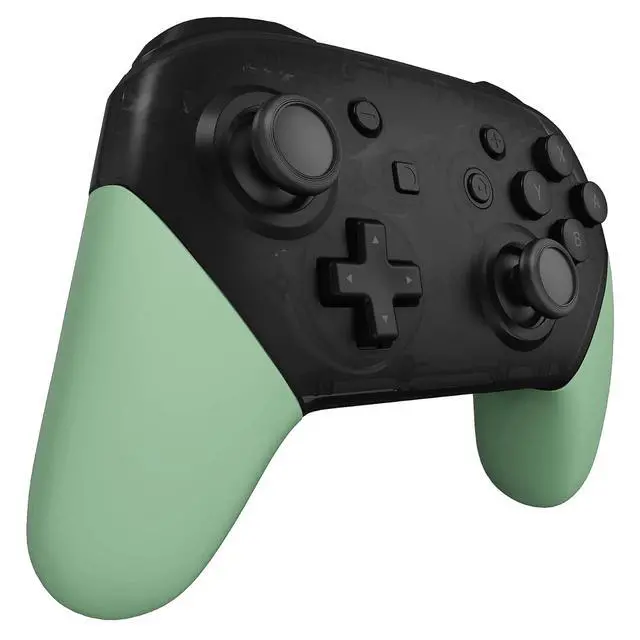 Alt view image 4 of 7 - Matcha Green Replacement Handle Grips for Nintendo Switch Pro Controller, DIY Custom Hand Grip Shell for Nintendo Switch Pro - Controller NOT Included @