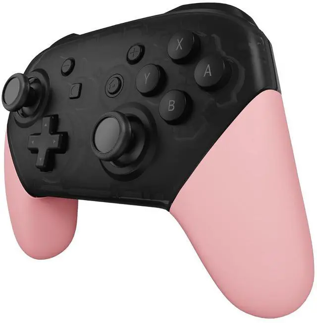 Main image of Puffy Pink Replacement Handle Grips for Nintendo Switch Pro Controller, DIY Custom Hand Grip Shell for Nintendo Switch Pro - Controller NOT Included @