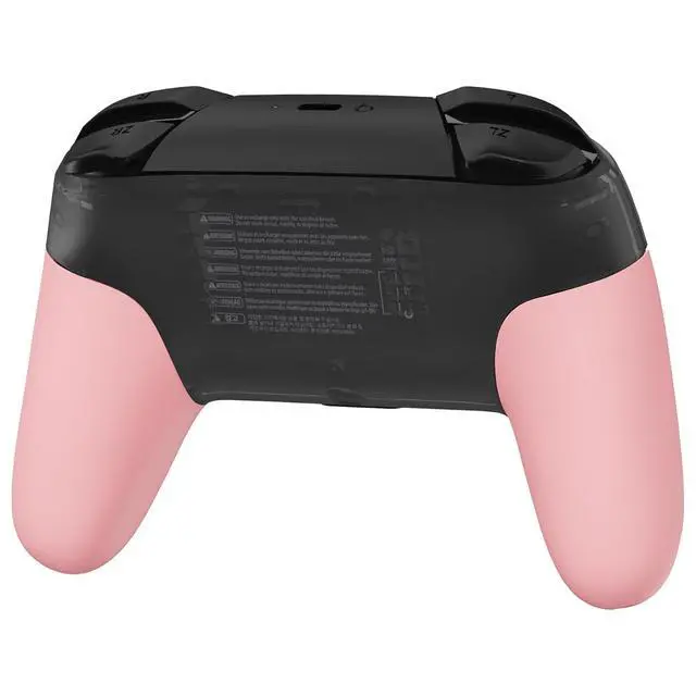 Alt view image 6 of 7 - Puffy Pink Replacement Handle Grips for Nintendo Switch Pro Controller, DIY Custom Hand Grip Shell for Nintendo Switch Pro - Controller NOT Included @