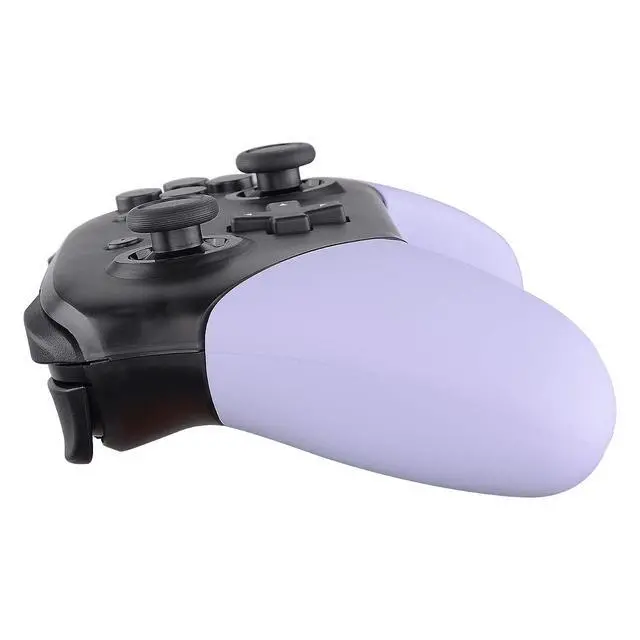 Alt view image 6 of 7 - Light Violet Replacement Handle Grips for Nintendo Switch Pro Controller, DIY Custom Hand Grip Shell for Nintendo Switch Pro - Controller NOT Included @