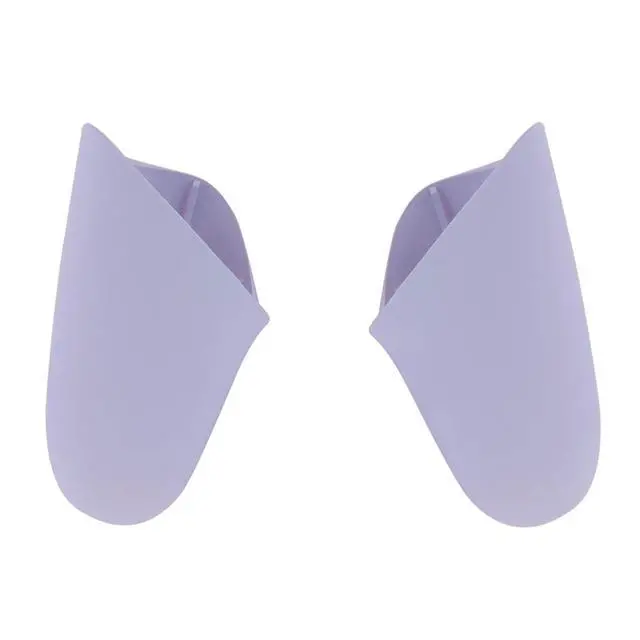 Alt view image 7 of 7 - Light Violet Replacement Handle Grips for Nintendo Switch Pro Controller, DIY Custom Hand Grip Shell for Nintendo Switch Pro - Controller NOT Included @