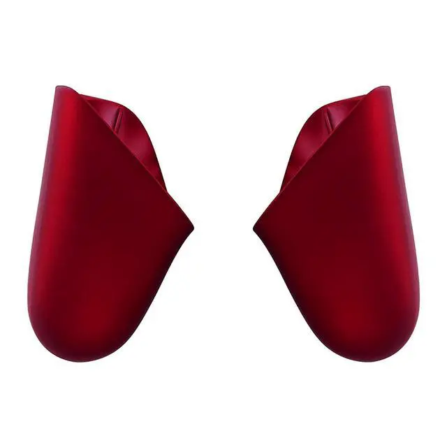 Alt view image 7 of 7 - Red Replacement Handle Grips for Nintendo Switch Pro Controller, Soft Touch DIY Hand Grip Shell for Nintendo Switch Pro - Controller NOT Included @